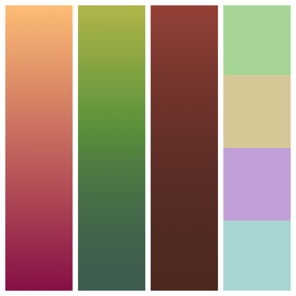 Palette PNG example prepared for cleanup into editable strips